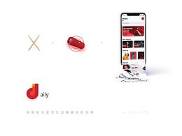 Daily_音樂(lè)app_概念