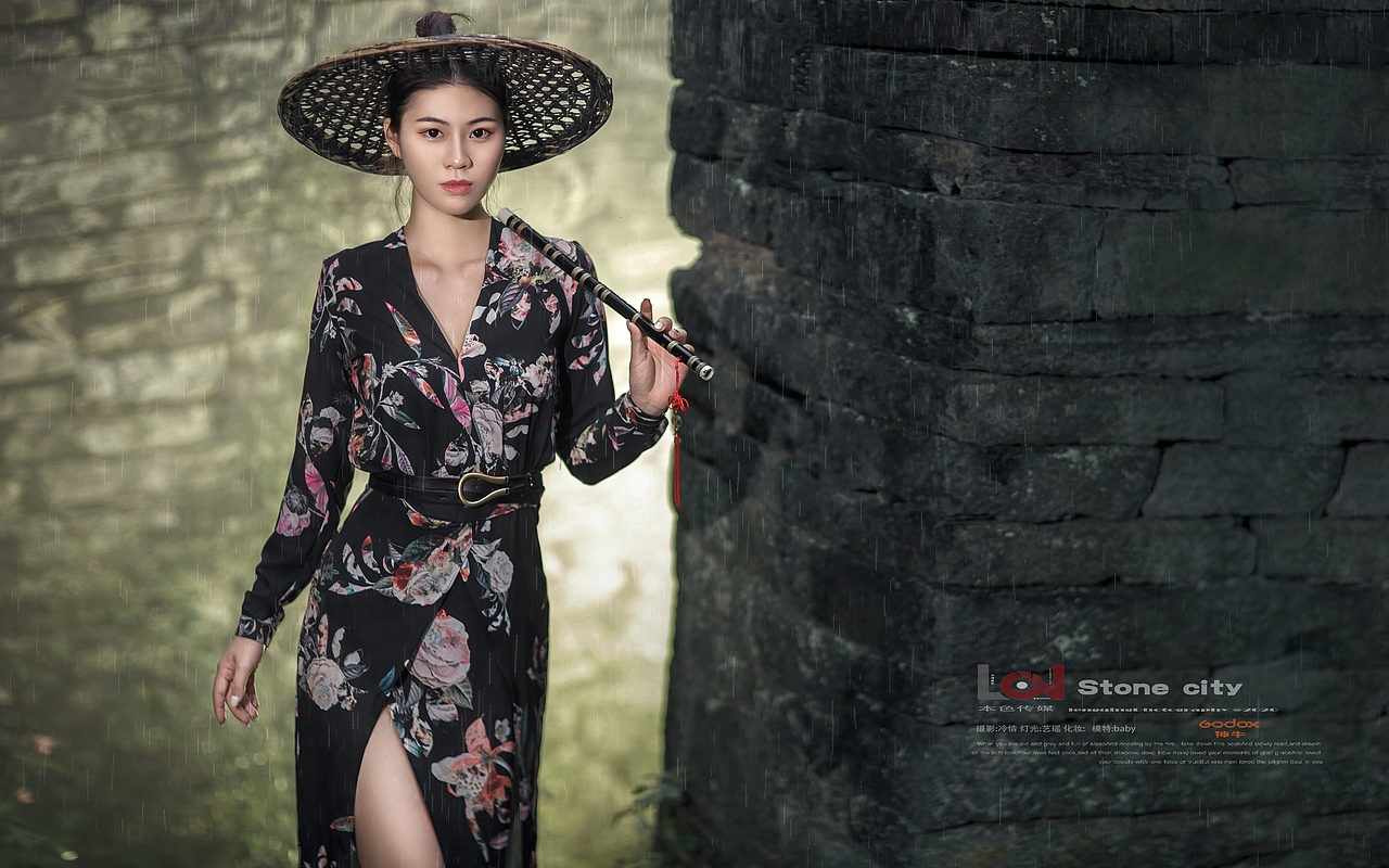 桂林石头城人像