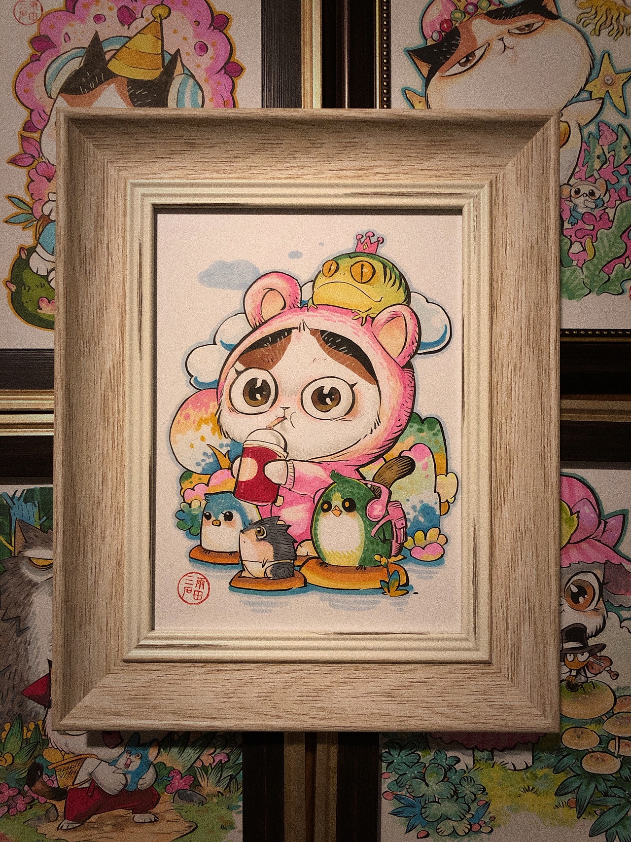 手稿画作（图ZMTc5NjI3Mzgw） - 新锐潮流插画 - 站酷设计师雨田三石原创素材 - 站酷ZCOOL