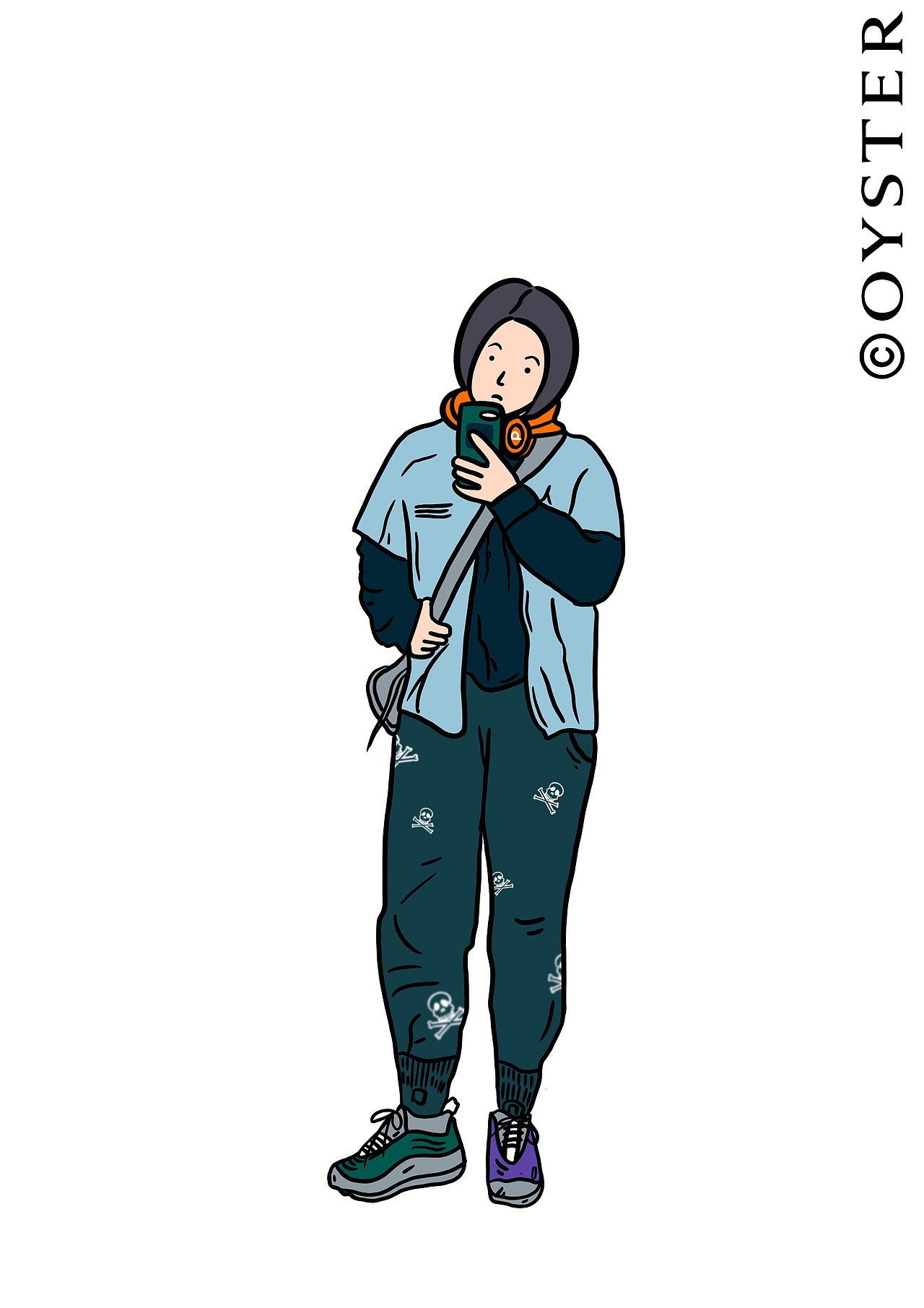简约 ootd *穿搭指南系列插画(女生篇)