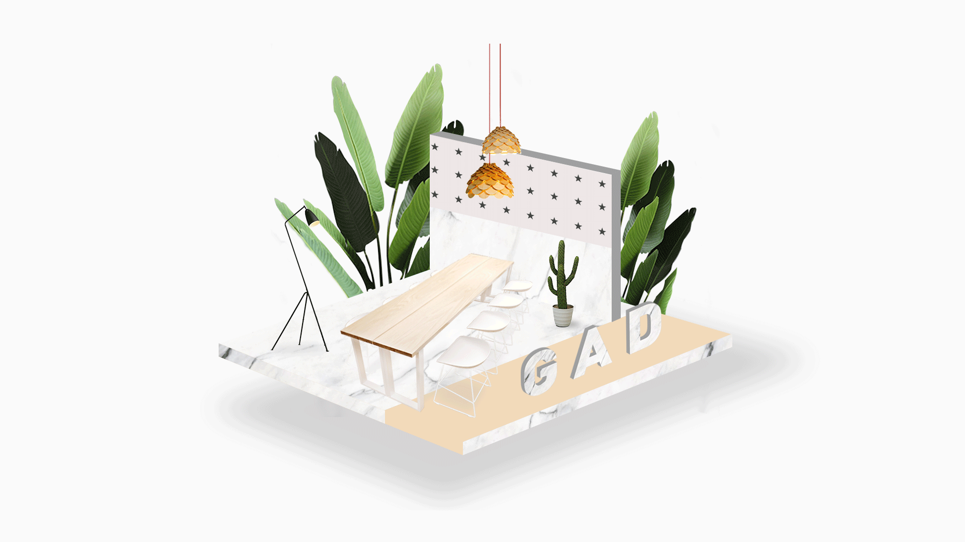 GAD家具PC首页设计