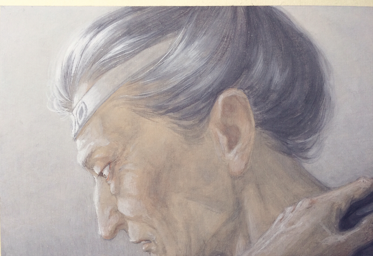 新国画|漫画最后一话原稿 | 原创手绘国风漫画