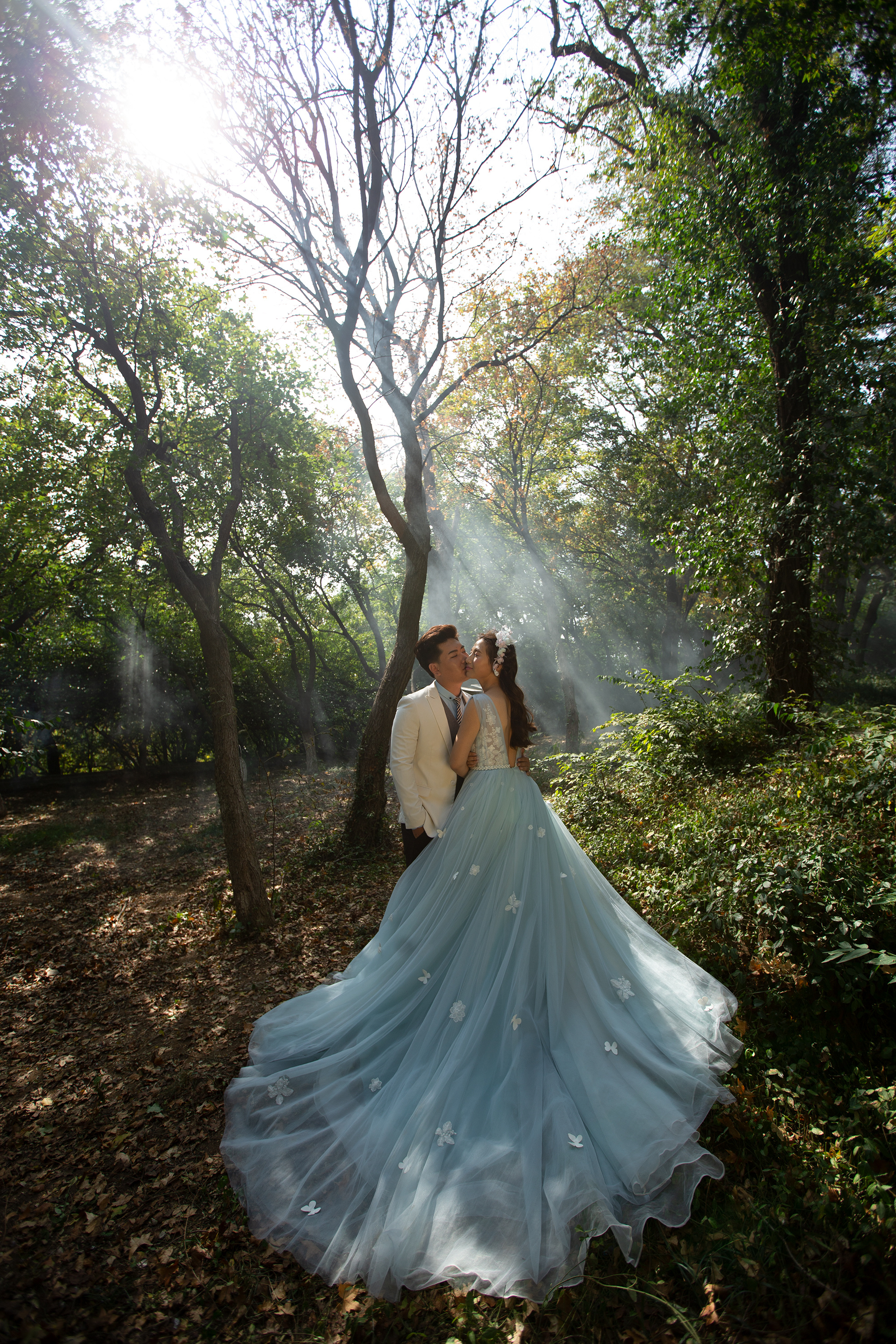 修片~丁达尔风光人像~附动图