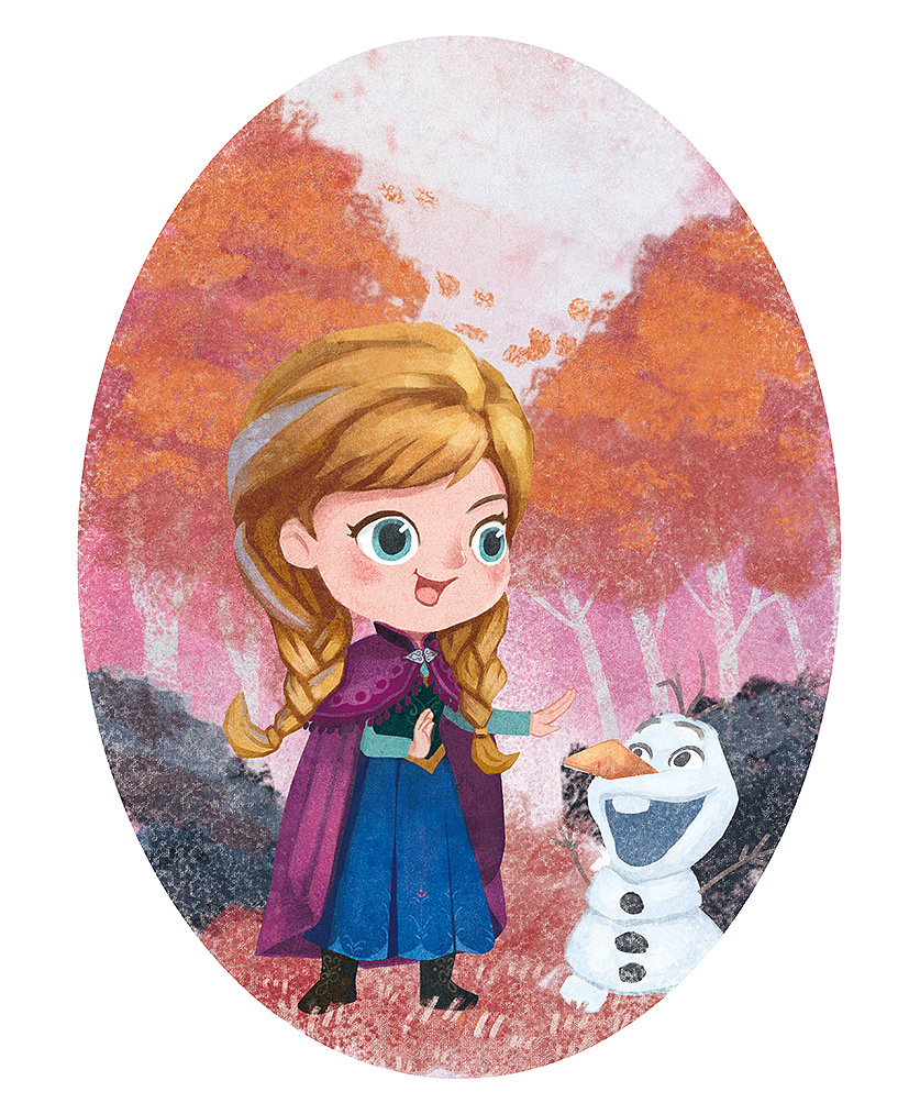 冰雪奇缘|插画|新锐潮流插画|小串 - 原创作品 - 站酷 (zcool)