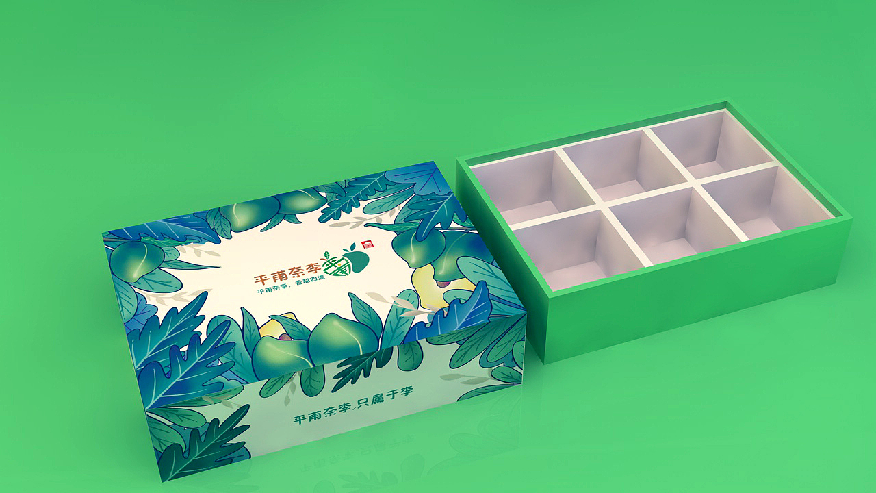 平甫村奈李包装设计（图ZMjQyNTg0OTU2） - 包装 - 站酷设计师文森特_少年原创素材 - 站酷ZCOOL