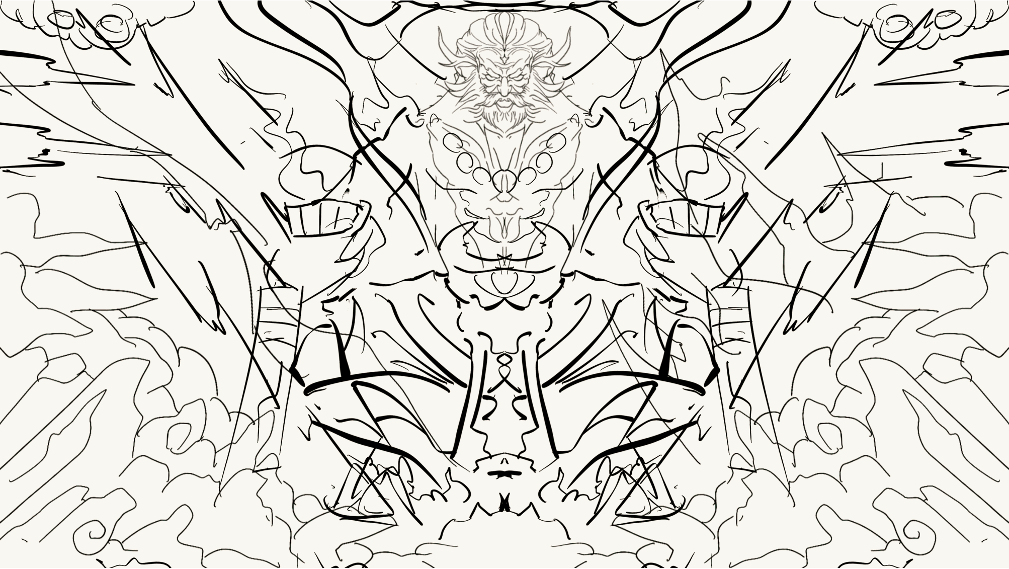 帝喾形象绘制步骤动态展示