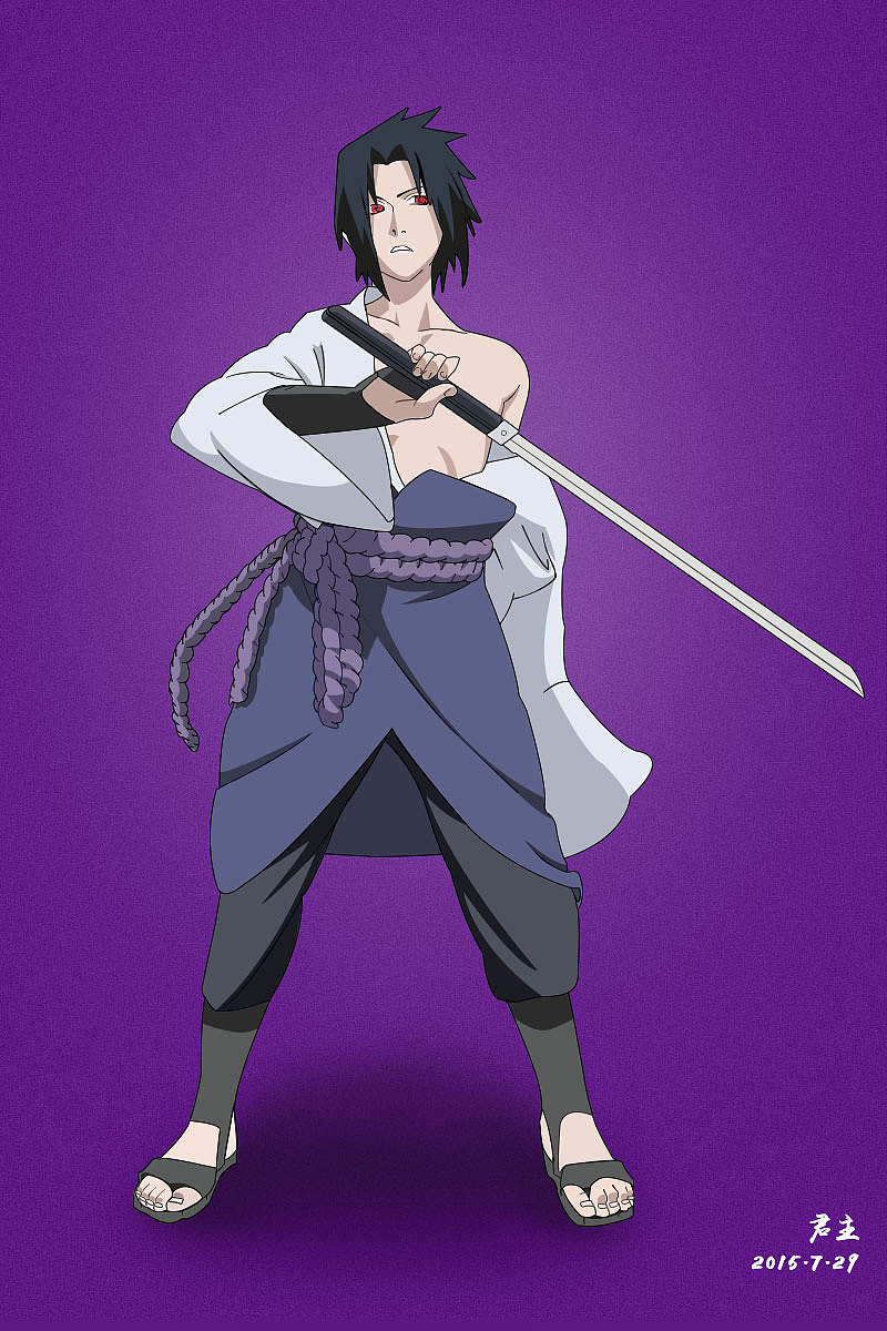 鼠绘--第七班之宇智波佐助(二柱子)