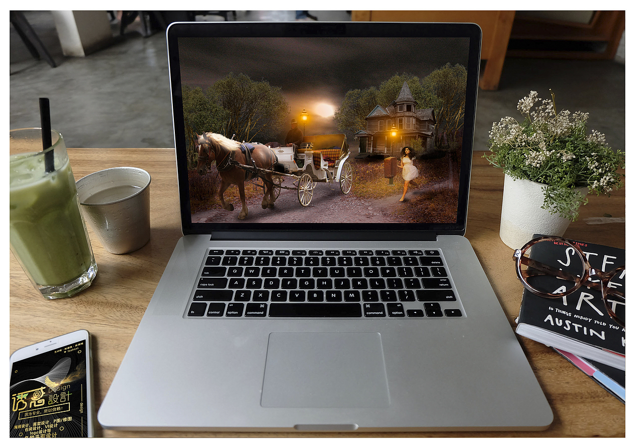 PS追马车特效合成海报（图ZMTE0Mzc5ODY0） - 海报 - 站酷设计师疾风哥原创素材 - 站酷ZCOOL