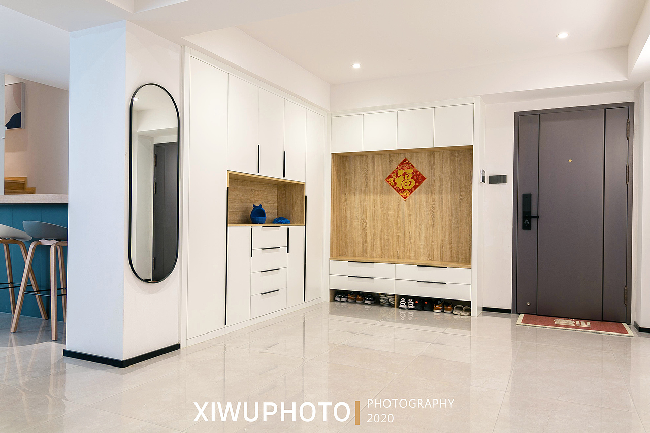 世贸别墅简约风格实景拍摄