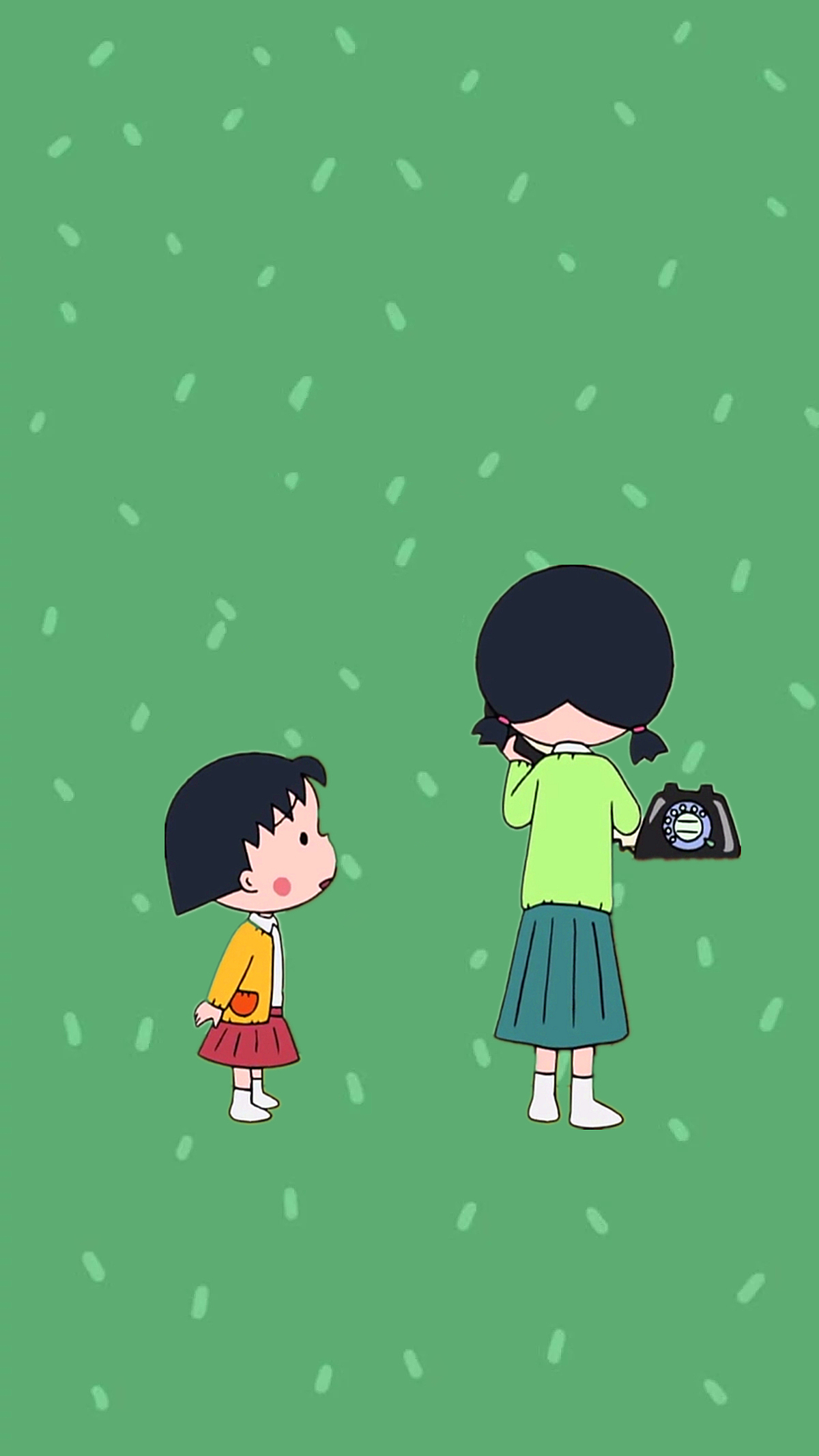 小丸子壁纸 绿色系（图ZMTI4MzU4NzA0） - 其他 - 站酷设计师Wiwe原创素材 - 站酷ZCOOL
