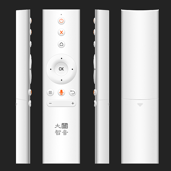《大白之音遙控器設(shè)計》第二代（圖ZNjI3NjQyMDA=） - 電子產(chǎn)品 - 站酷設(shè)計師菜鳥小UI原創(chuàng)素材 - 站酷ZCOOL