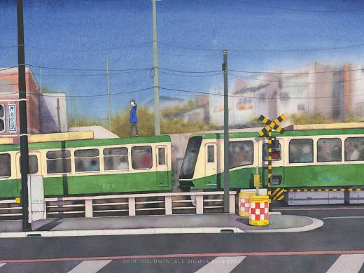 2019日本游記（個人主頁-ZNDMwOTAzNjQ=） - 藝術插畫 - 站酷設計師冷_風原創(chuàng)素材 - 站酷ZCOOL