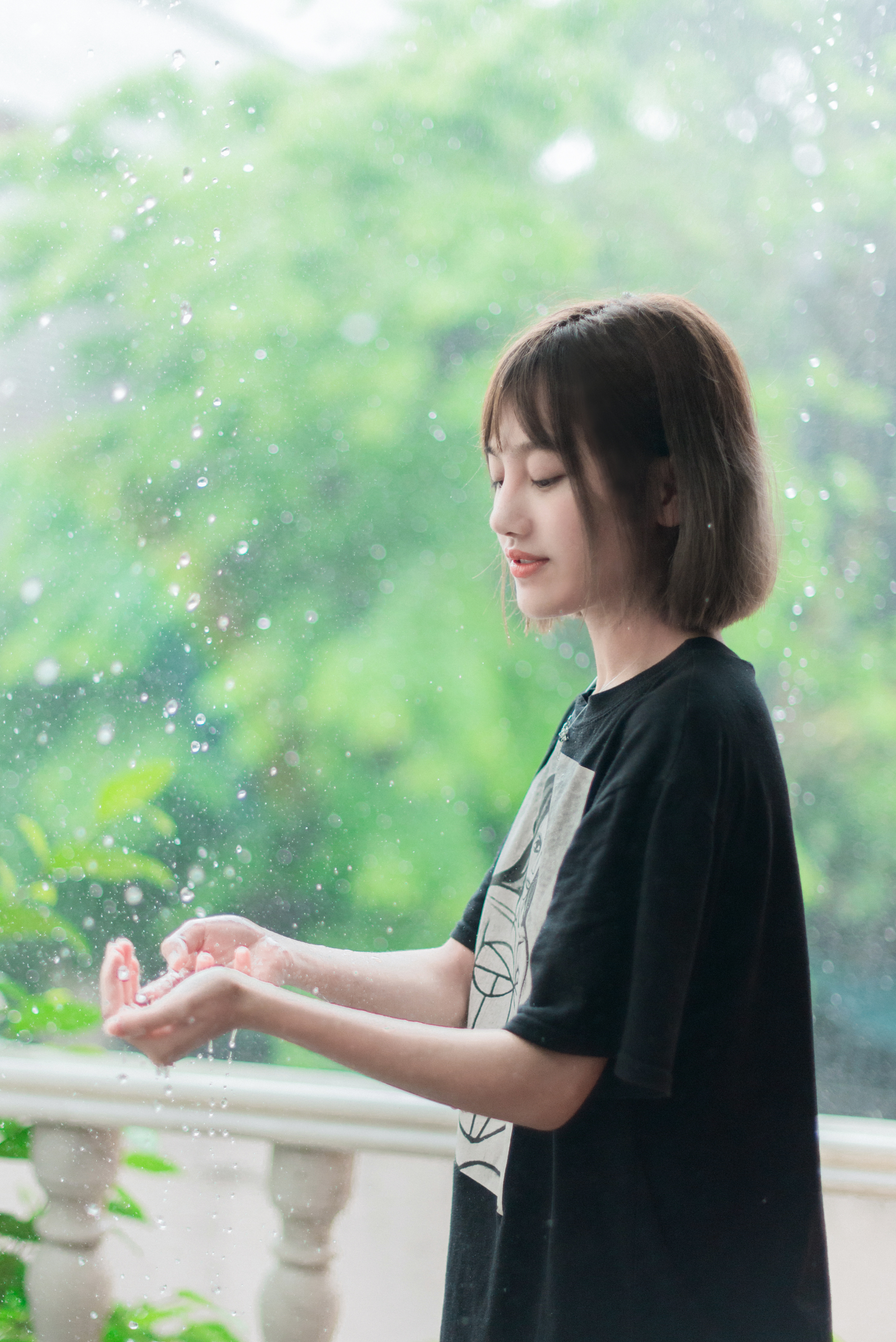夏雨天