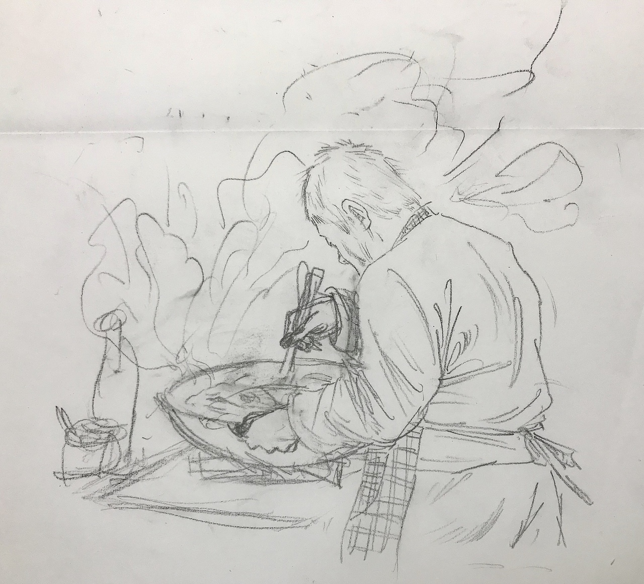 两张小插图（创作过程）（图ZMjEzOTUzNDA0） - 艺术插画 - 站酷设计师Yoyo_27原创素材 - 站酷ZCOOL