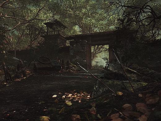 【UE4】武侠风破败的村庄场景练习（游戏场景）