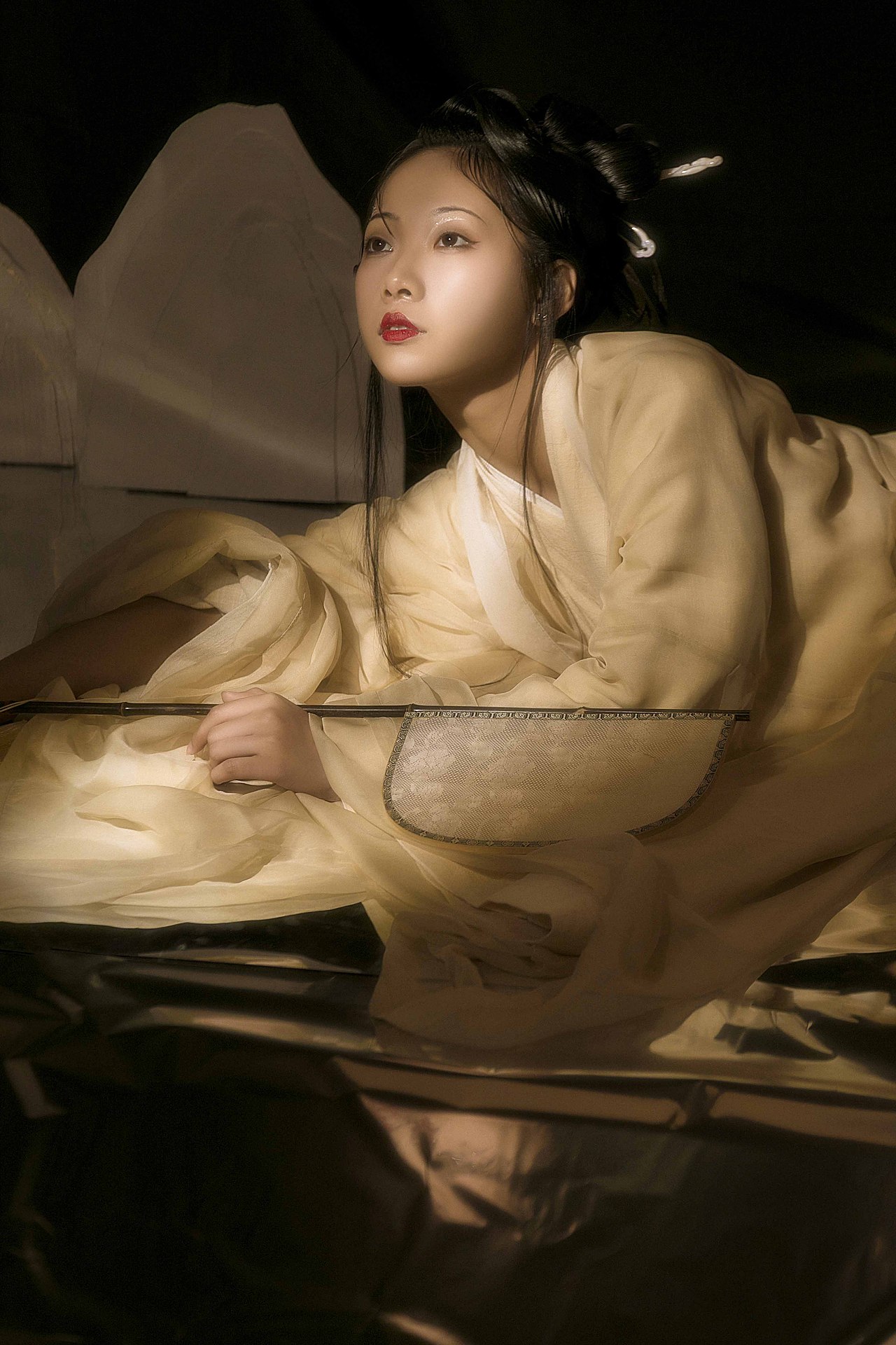 空庭香晚 古风汉服系列作品