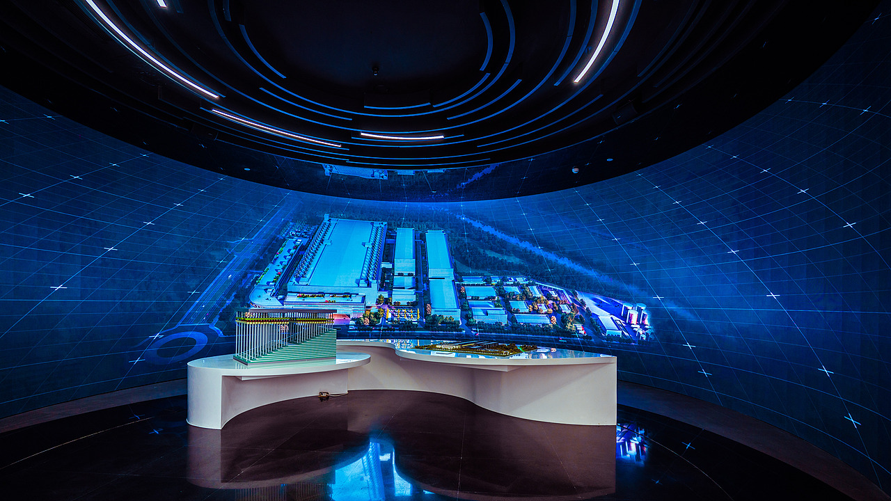 成都紫光智慧之环展厅（图ZMjMyNDcyMzU2） - 环境/建筑摄影 - 站酷设计师i紅塵原创素材 - 站酷ZCOOL