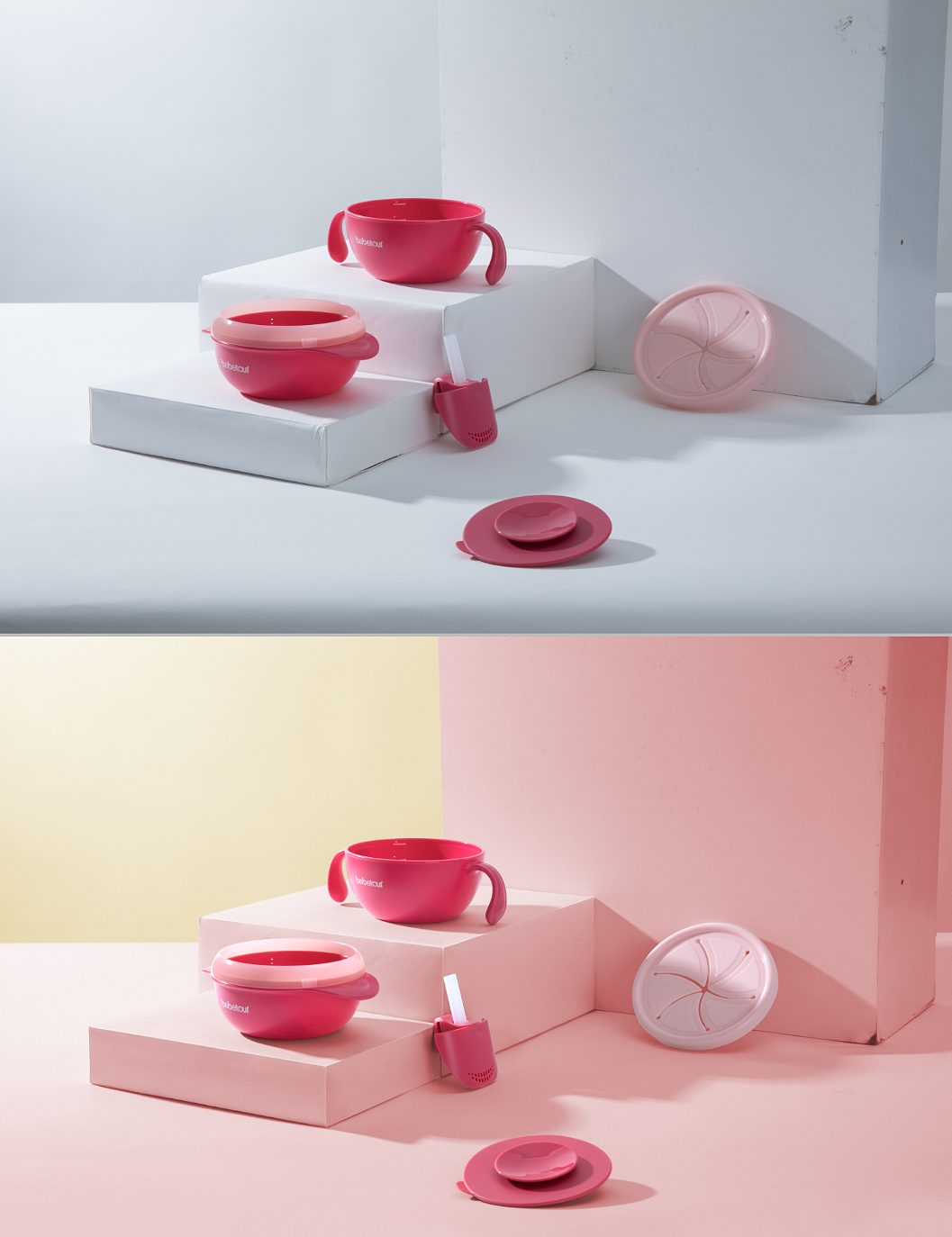 后期只是简单调了色,修复下道具的瑕疵(两个小盒子是自己动手做的,如果公司能花点小钱,买点道具就更好了)