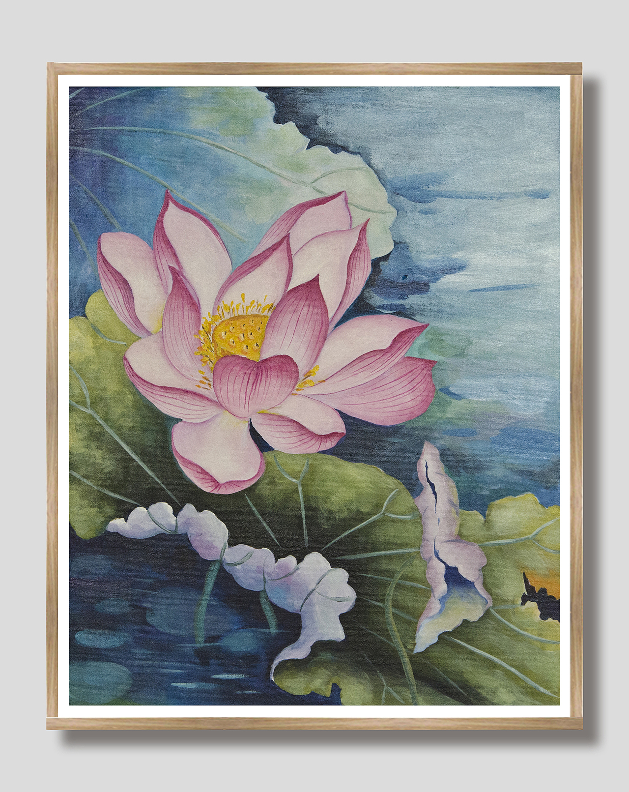 装饰画荷花系列