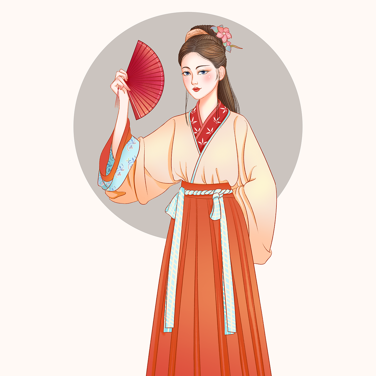 古风人物3（图ZMjE5NTU1NTEy） - 艺术插画 - 站酷设计师养猪的朱朱原创素材 - 站酷ZCOOL