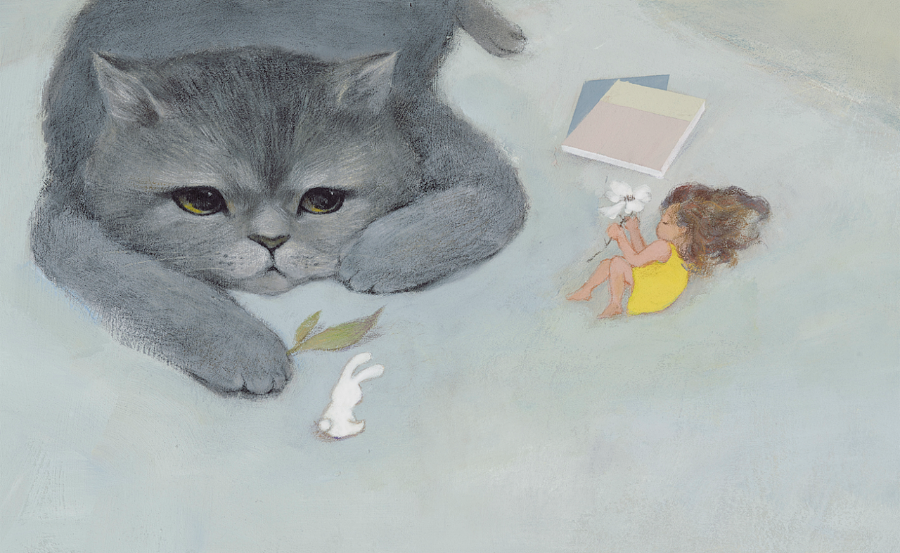 《猫先生和小小人》|插画|绘本|多眠Domin - 原创作品 - 站酷 (ZCOOL)