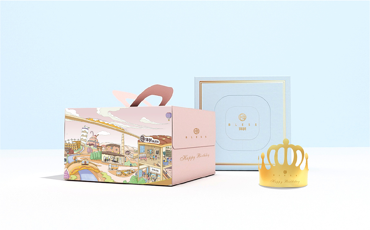 伴时bless-烘焙店（图ZMjAyMjcxNTcy） - 品牌 - 站酷设计师山东尚由菅会会原创素材 - 站酷ZCOOL