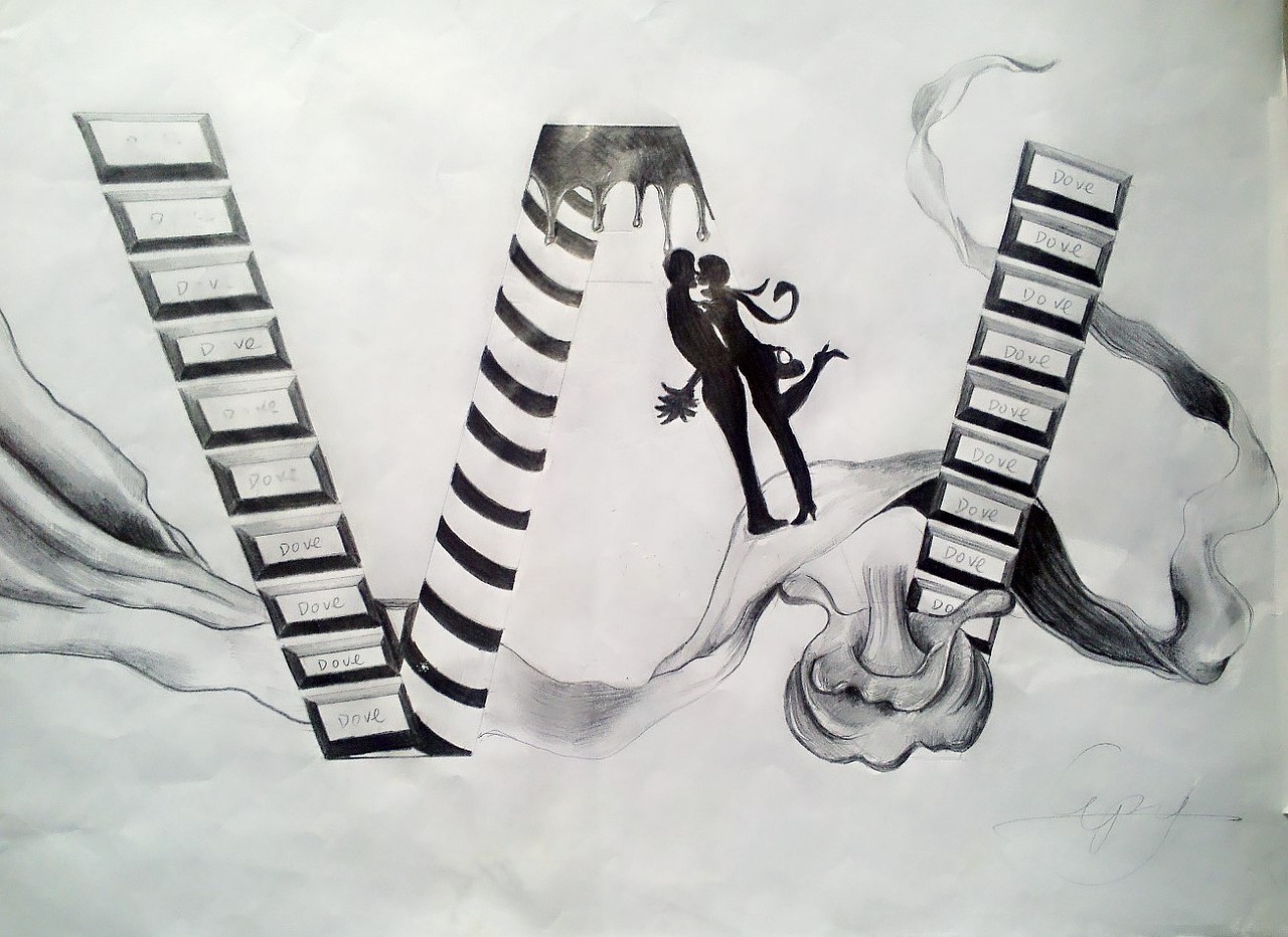 ”冇展“之字母插画展,福建师范大学2012级视觉传达全体作品