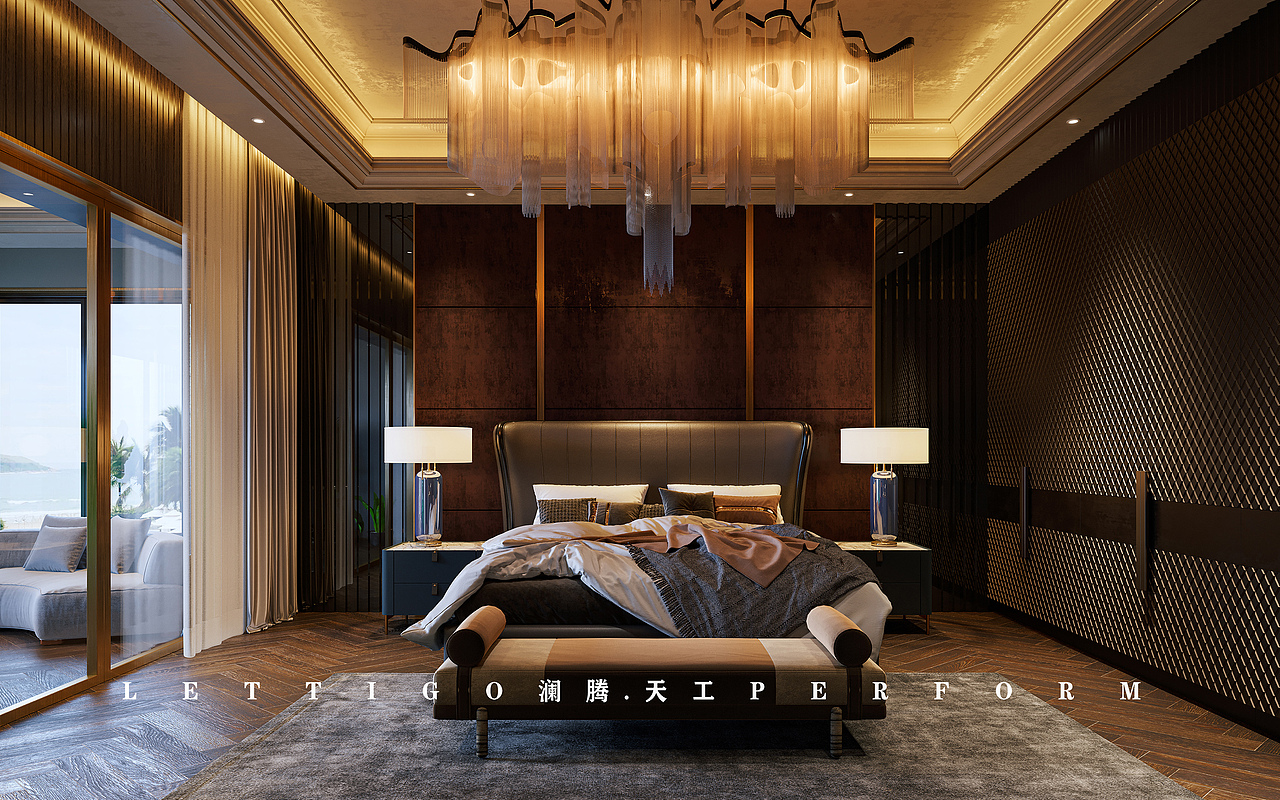 港式轻奢风别墅，高级都市范儿（图ZMzA2MDQyMDc2） - 家装设计 - 站酷设计师DesignerZtt186原创素材 - 站酷ZCOOL