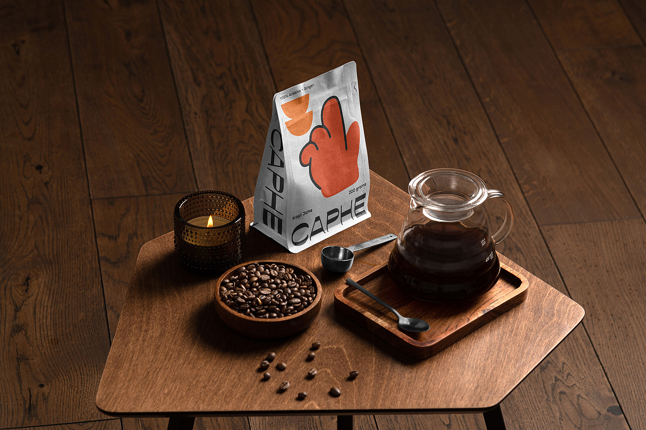 设计分享/ Caphe Coffee-品牌（图ZMjUzOTk0NzI4） - 品牌 - 站酷设计师BranD杂志原创素材 - 站酷ZCOOL