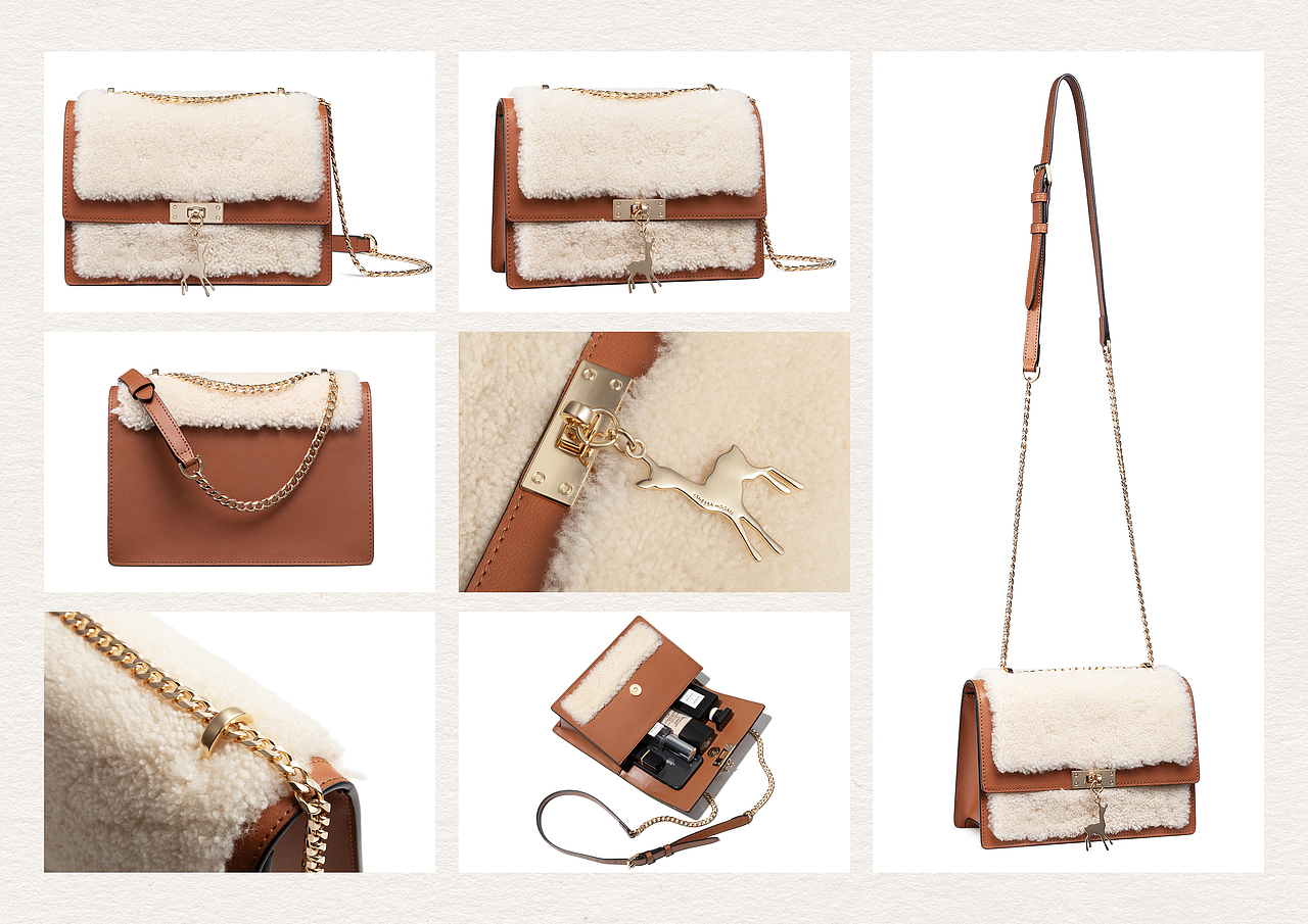 2018个人作品集——羊羔毛系列女包设计（图ZMTU5NDQ1Mjg4） - 其他服装 - 站酷设计师女包设计盛梦之原创素材 - 站酷ZCOOL