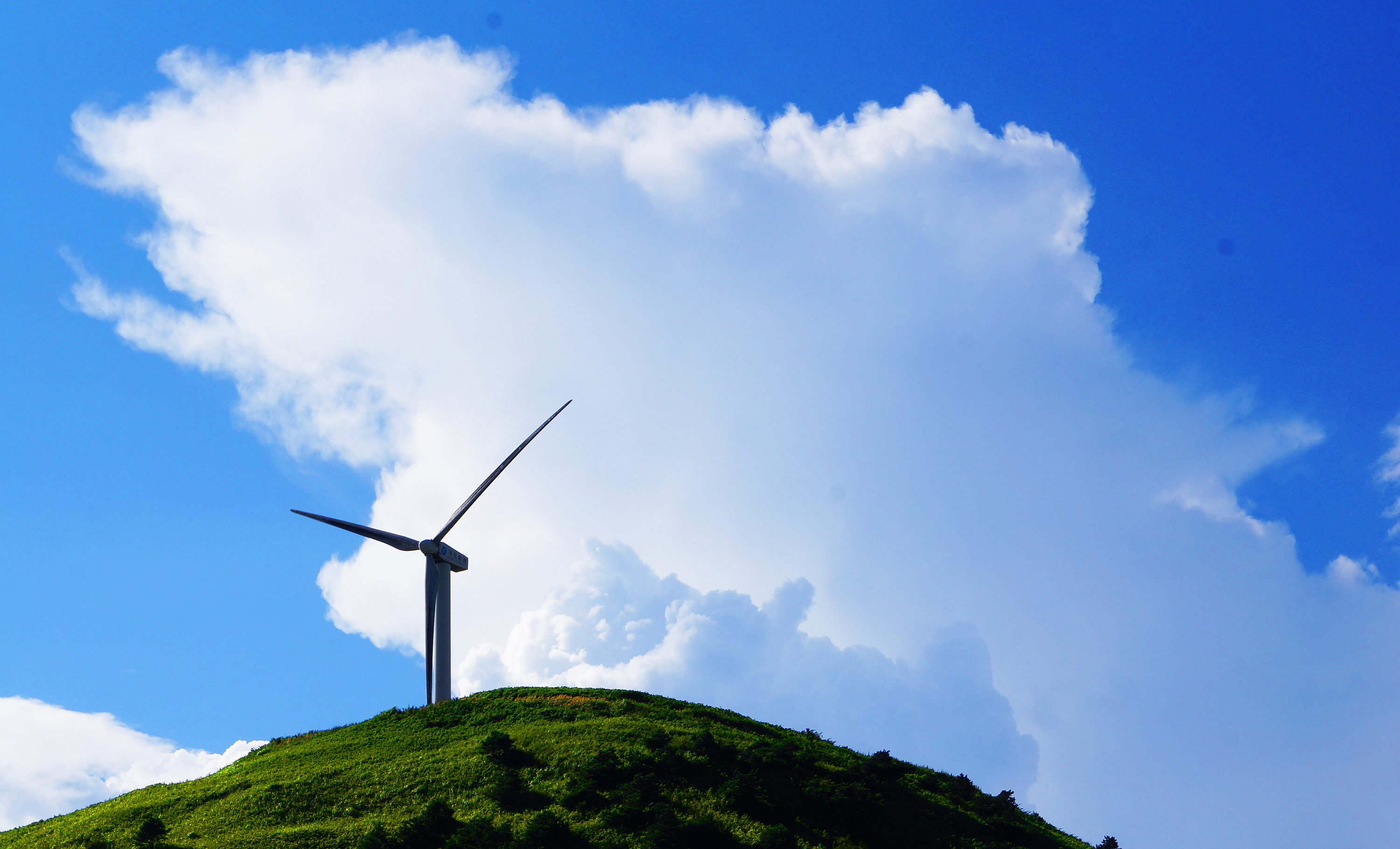 蓝天白云以及好心情