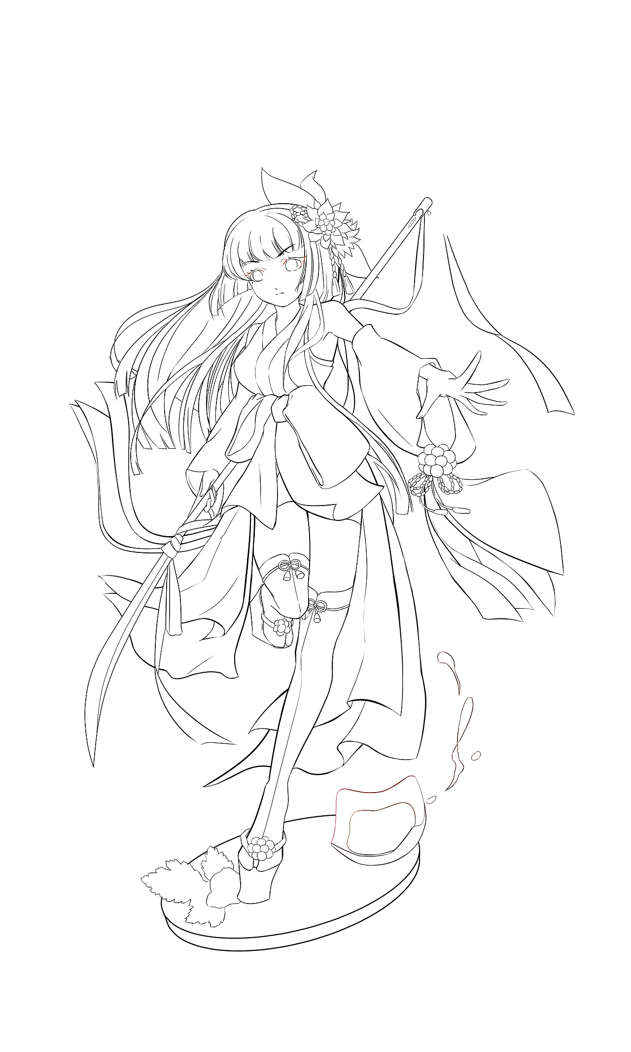 二次元立绘临摹与原创