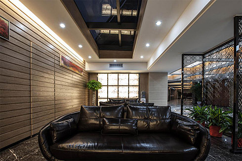 天邦集团办公室接待区