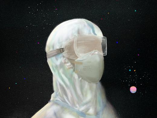 疫情插画|可比星辰