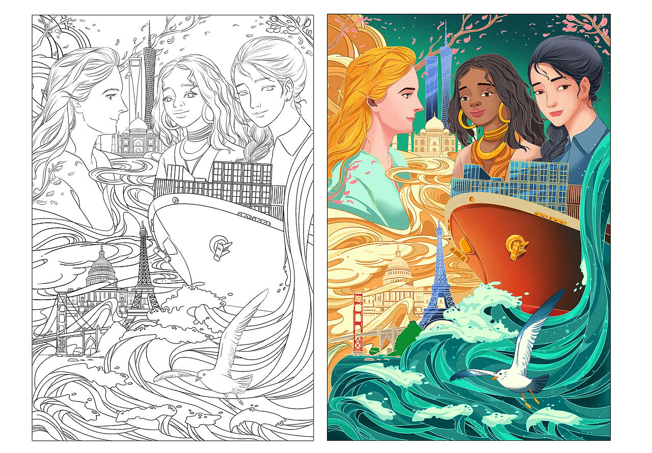 星蔚插画 | 中国日报《ChinaDaily》海外版近期合辑