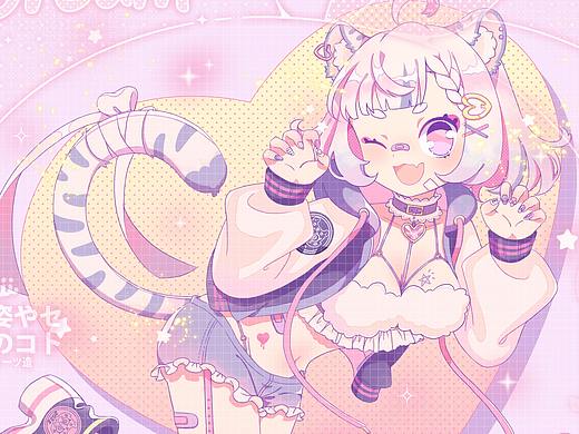 2022新年賀圖，性感小腦斧（個(gè)人主頁-ZNTc1NTY5ODA=） - 商業(yè)插畫 - 站酷設(shè)計(jì)師桃子兔Dream原創(chuàng)素材 - 站酷ZCOOL