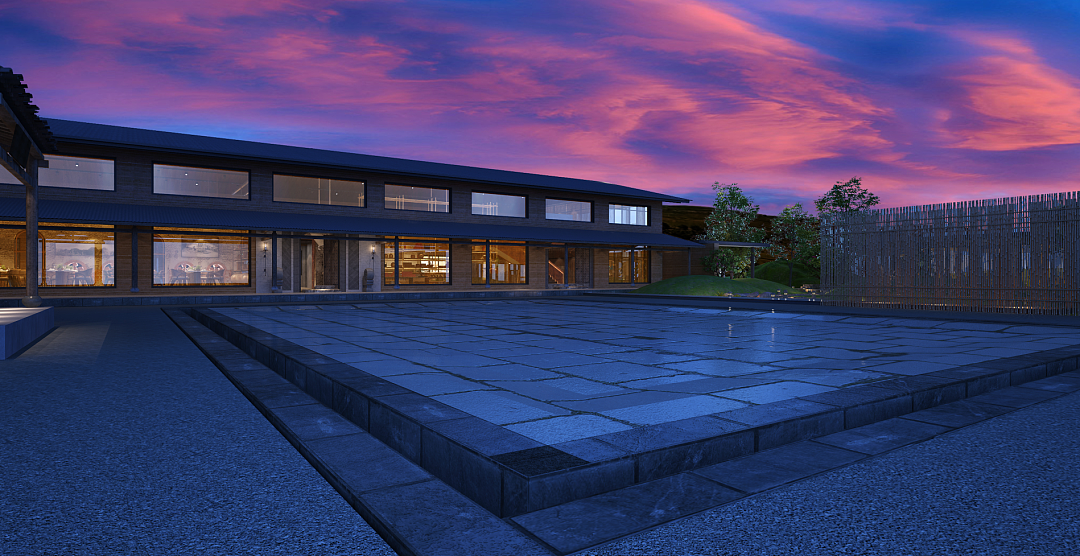 博仁设计出品老茶厂建筑改造设计有机餐厅