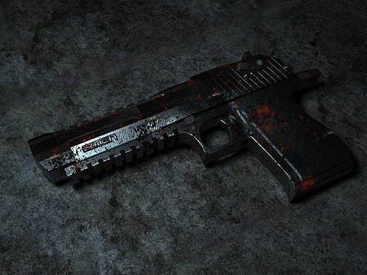 沙漠之鹰-C4D/OC（个人主页-ZNDAwNzI0ODA=） - 机械/交通 - 站酷设计师弋弋弋弋弋弋原创素材 - 站酷ZCOOL