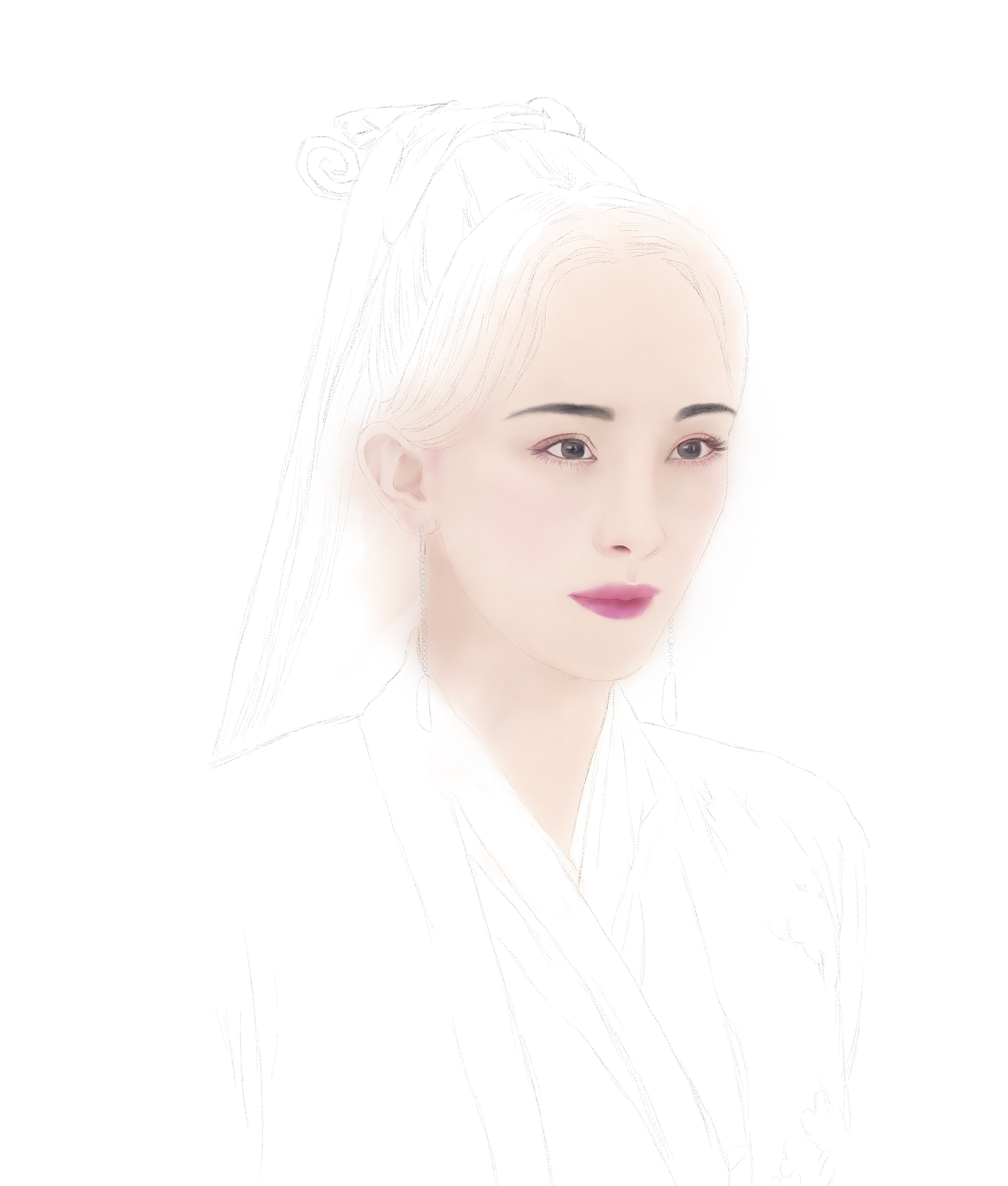 板绘三生三世十里桃花白浅