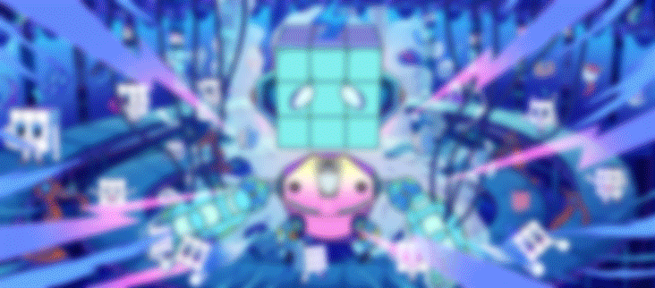 盲盒加工厂插画主KV