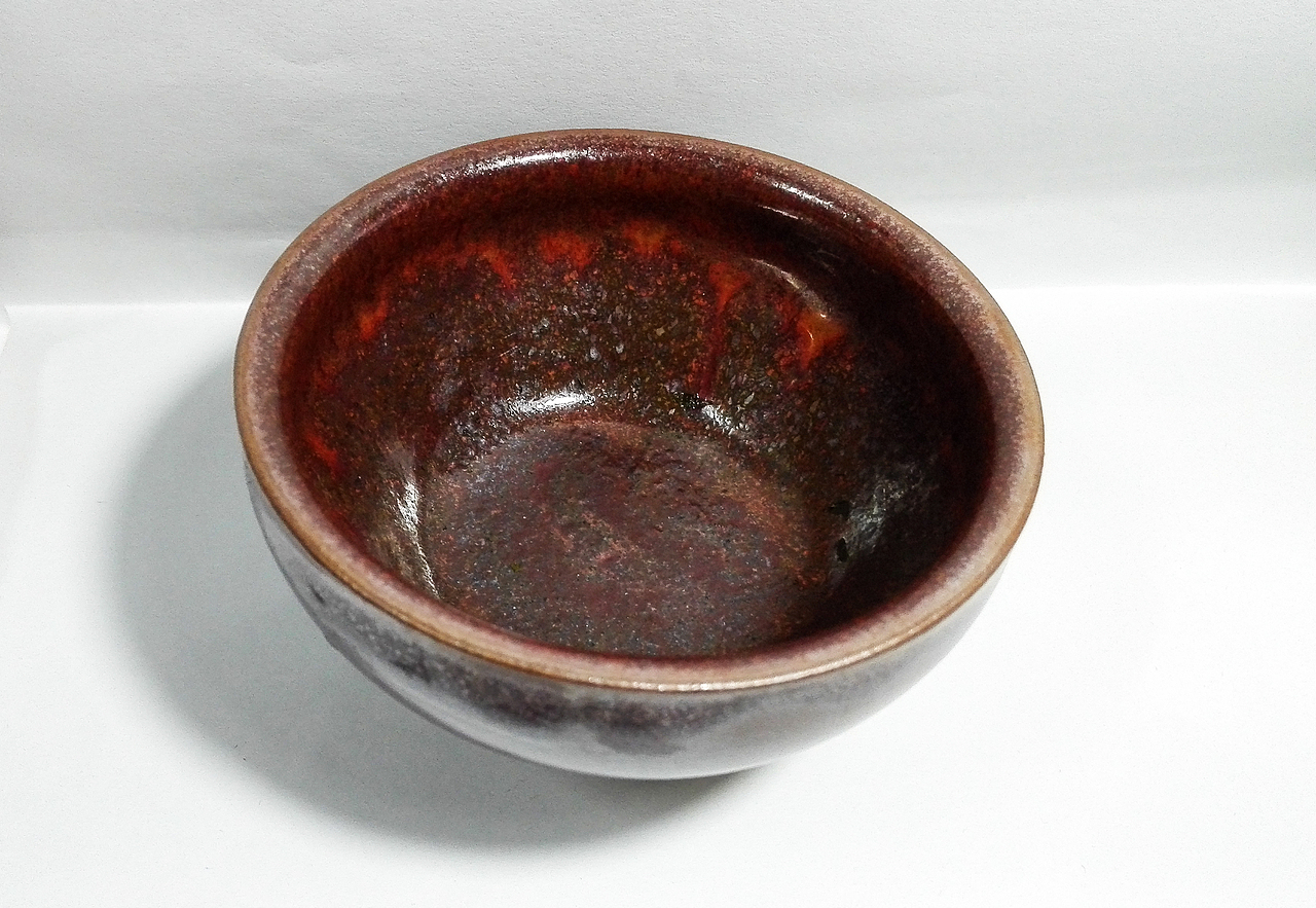 葛鹏涛原创手工 仿建盏纯手工茶碗