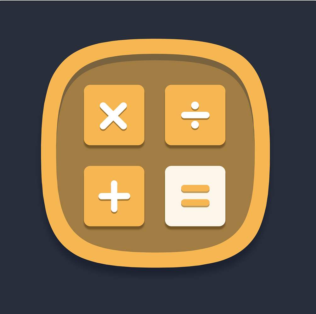 又一模仿的计算器图标 - 原创作品 - 站酷(zcool)