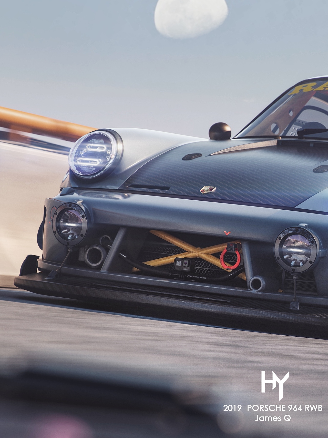 保时捷_porsche_964_rwb