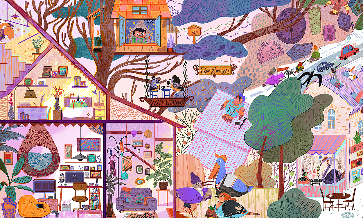 毕业创作—— All Around Birdtown