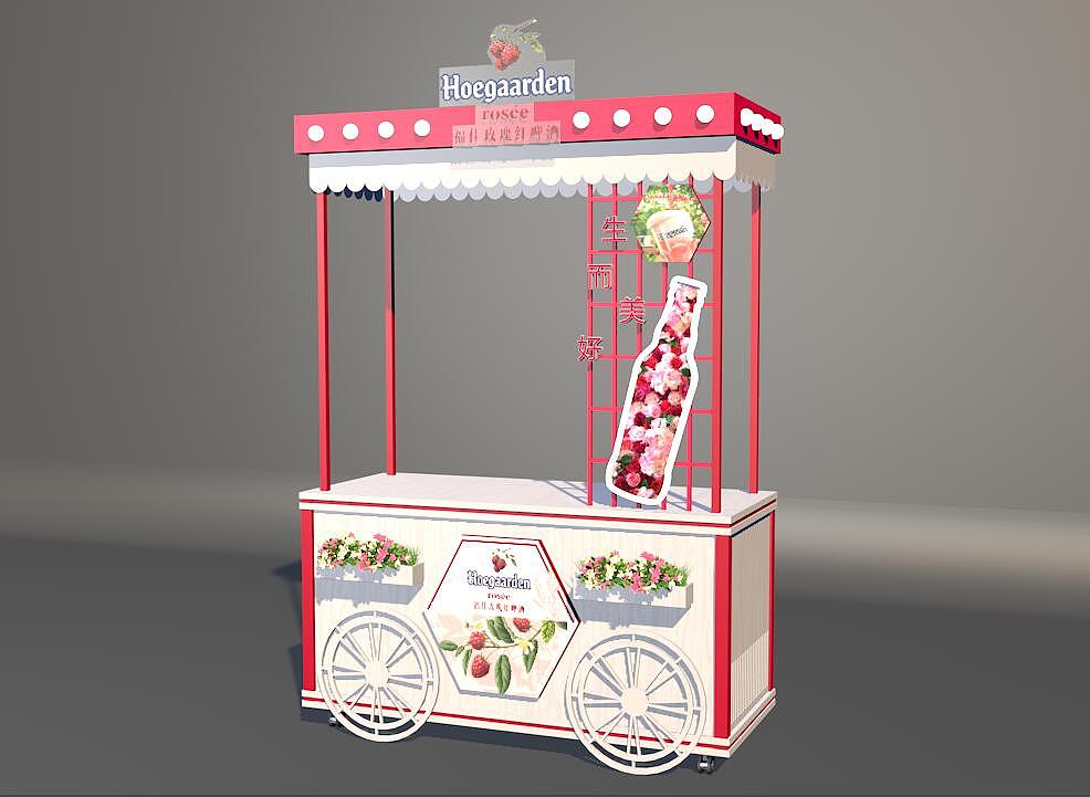 福佳玫瑰桶啤售卖车
