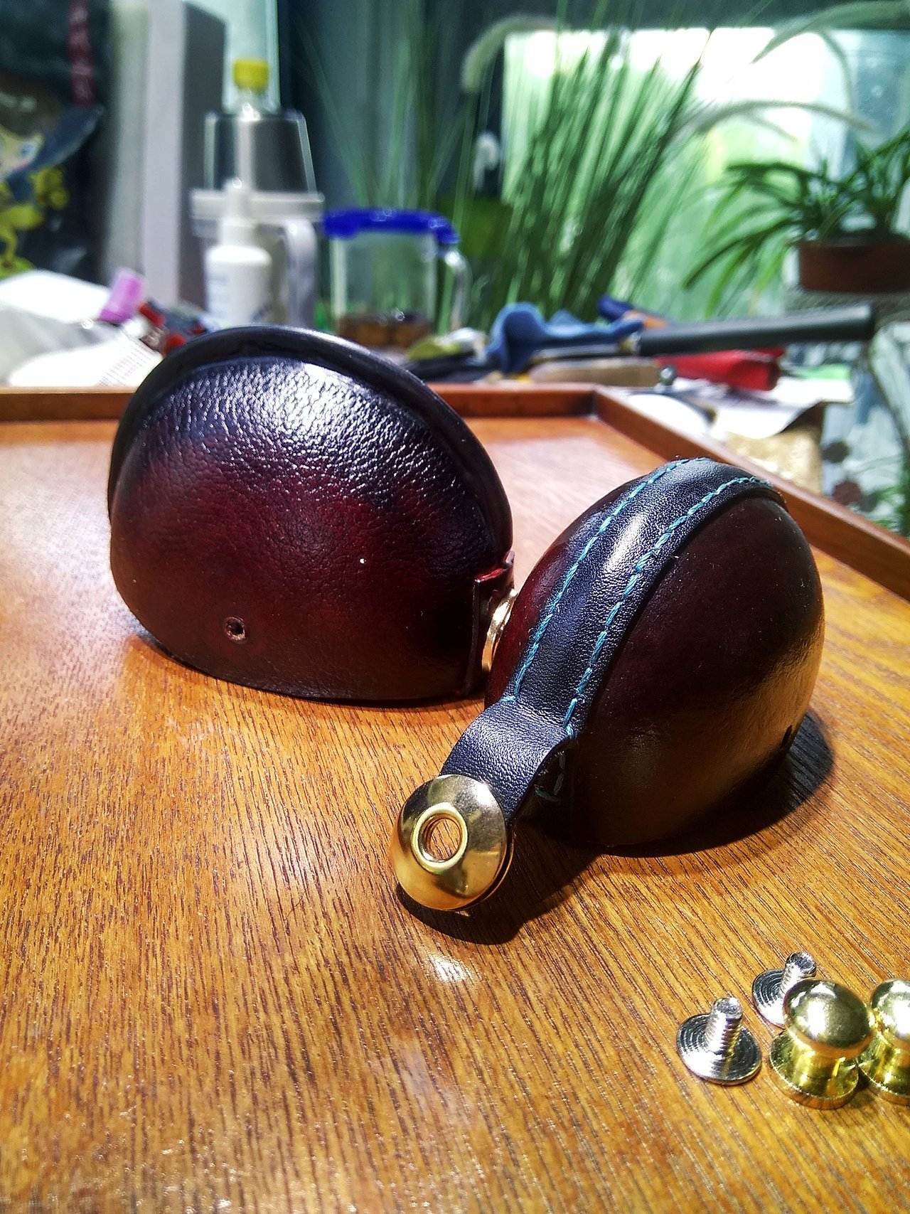 旋转门圆形零钱包,耳机包