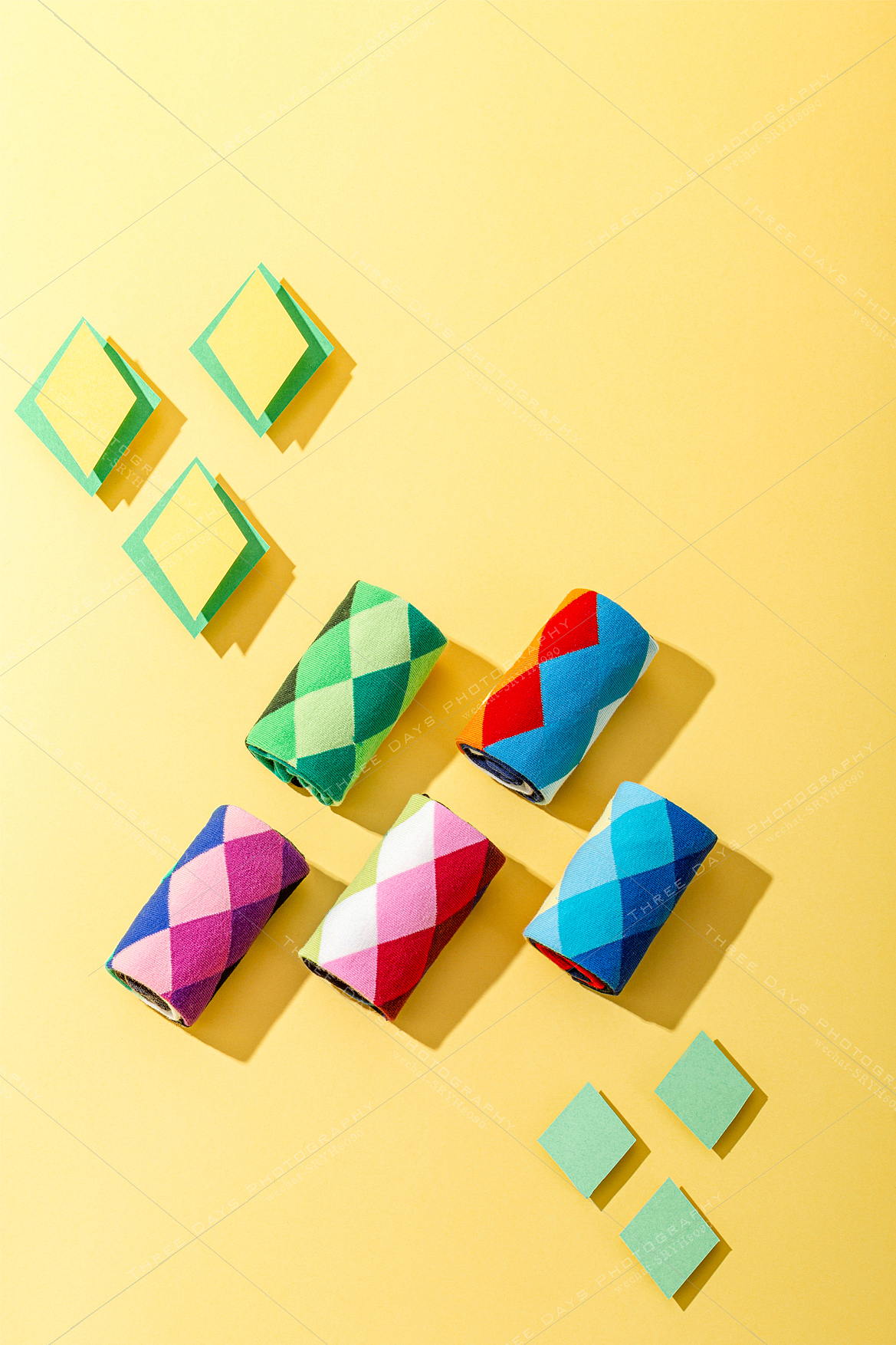 袜子|平凡物品的色彩艺术