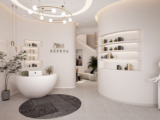 美容會(huì)所（個(gè)人主頁(yè)-ZNTU5NTU4MTI=） - 商業(yè)空間設(shè)計(jì) - 站酷設(shè)計(jì)師維度空間設(shè)計(jì)原創(chuàng)素材 - 站酷ZCOOL