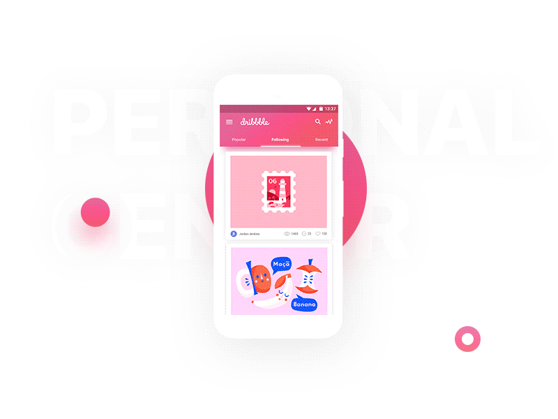 Dribbble Material Design（图ZODk3MzIzNjQ=） - APP界面 - 站酷设计师zanwei_guo原创素材 - 站酷ZCOOL
