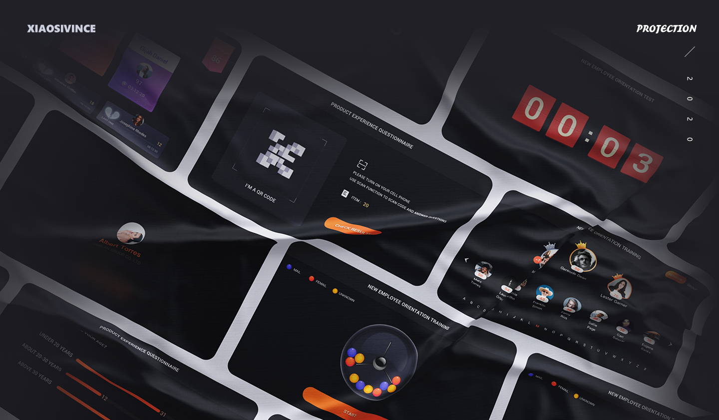 知鸟互动大屏设计总结|ui|软件界面|仕不可挡 - 原创作品 - 站酷